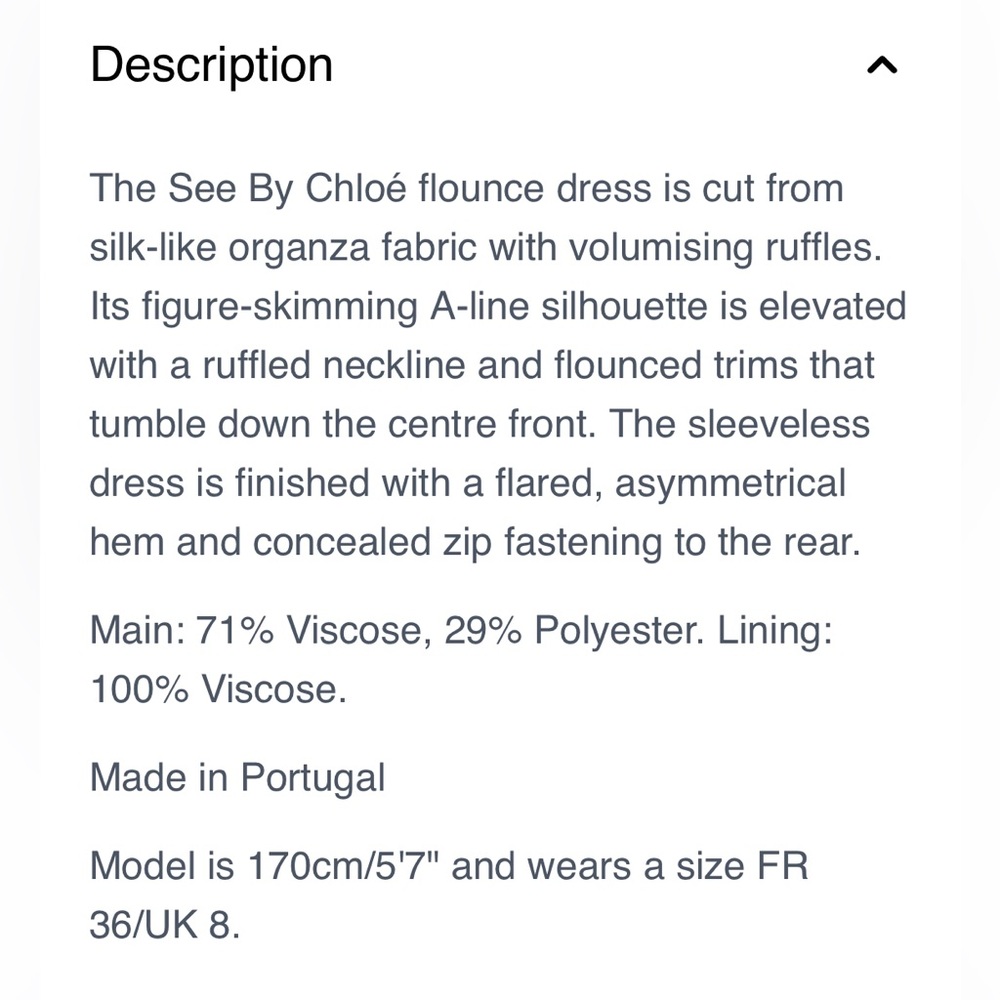 See by Chloe Organza Flounce Dress - Lavender Frost - Picture 6 of 14